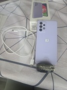 Samsung galaxy a52s 5g fioletowy 128gb