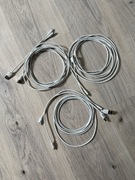 Kabel przewód Baseus Simple Wisdom USB - Lightning 1,5m BIały