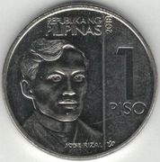 Filipiny 1 piso peso 2018 - 23 mm       