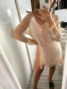 Sukienka Asymetryczna Sundress XS/S letnia ombre