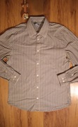 Koszula H&M r. M męska w paski wielokolor dł rękaw bawełna 