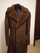 Kożuch męski długi XL naturalny