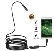 Licytacja od 1 zł KAMERA INSPEKCYJNA ENDOSKOP NOWA - Długi kabel 