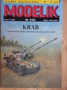 Model Kartonowy Modelik 2002\03 Polska armatohaubica KRAB