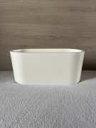 IKEA Romma Pojemnik na kable z pokrywką kremowy