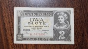 banknot 2 złote 1936r