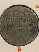 X Kreuzer 1765 rok 
