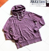 Naketano świetna lekka bluza z komino kapturem XL