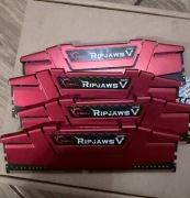 Pamięć RAM DDR4 G.SKILL RipJawsV 16GB 4x4GB 3000MHz CL15 F4-3000C15Q-16GVR