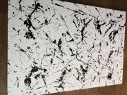 Obraz na płótnie abstrakcja, ręcznie malowany