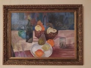 owoce martwa natura obraz olejny