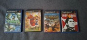 Zestaw Czterech gier Playstation 2 
