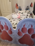 Łóżko dziecięce 140x80 szuflada + materac