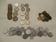 13 szt bez znaku mennicy PRL Stare monety 20 10 5 1 zł 76 + grosze 