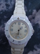 Zegarek LEXOR koperta 35 mm UŻYWANY ładny silikonowy pasek