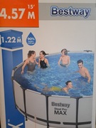  Basen Bestway 457x122 +Pompa Piaskowa 