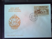jedna koperta - 150 Lat Warszawskiej Straży Pożarnej 1986 roku