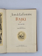 Bajki Jean de La Fontaine wydanie z 1958 z ilustracjami Grandville'a