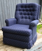 Fotel stressless rozkładany bujany