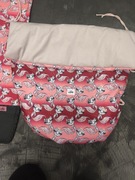 Komplet, zestaw do wózka wkładka + półśpiworek