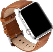 GerbGorb skórzany pasek w stylu vintage kompatybilny z Apple Watch 
