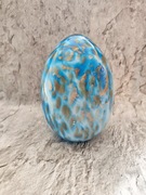 Szklane jajko dekoracyjne