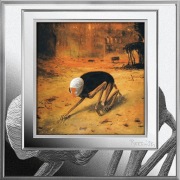 Moneta kolekcjonerska Zdzisław Beksiński AE73 | Stan kolekcjonerski