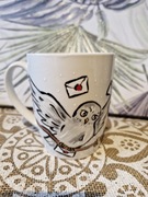 Kubek ręcznie malowany Hedwiga Harry Potter