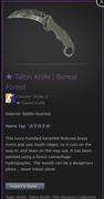 NÓŻ TALON KNIFE CS2
