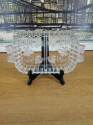 Szklana patera / kabaret Walther Glas – 2-częściowa