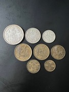 Litwa zestaw 8 monet z 1925r./ 1,5,10,20,50 centu i 1,2,5 litai /