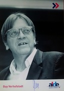 Guy Verhofstadt - premier Belgii - autograf  PROMOCJA