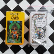 Tarot of the Ages + Native American Deck /U.S. Games lata 80.