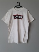 Biała koszulka tshirt Levis L męska