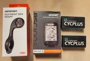 IGPSPORT BCS100S+ 2 czujniki kad/pr cycplus C3 +uchwyt