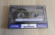 Kaseta magnetofonowa TDK FE 90 - używana. Z archiwum audio nagrywana 1 raz
