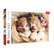 Puzzle 500 szt Kotki TREFL Premium Quality układanka dla dorosłych i dzieci
