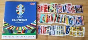 Zestaw Euro 2024 - album + 60 różnych naklejek