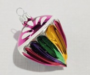 Bombki choinkowe 1szt. spadochron szklany bombki na choinkę retro jak prl 