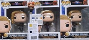 3 x Funko Pop The Marvels Captain Marvel 1249 Gratis długopis
