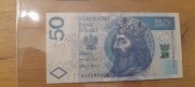 Banknot 50 zł seria BO 7280808