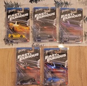 Hot Wheels Fast Furious set Silver Series Nissan 350z Skyline Porsche GT3 