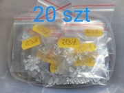 Zapięcie silikonowe zatyczki do kolczyków 20 sztuk