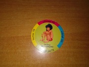 Mowgli 64 księga dżungli żeton z chipsów Mr Snaki Star Foods Disney