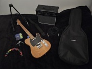 Gitara Harley Benton TE-52 Vintage Series + HB-20R + zestaw | po setupie