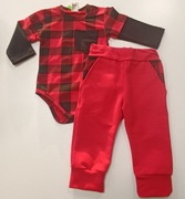 Komplet chłopięcy na święta rozmiar 74