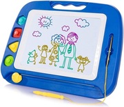 SGILE Tablica do rysowania tablica Znikopis ze Stemplami 41,5x32,5 cm 