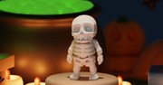 elastyczny szkielet brelok do kluczy Tiny Skeleton