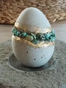 Pisanki z kamieniem naturalnym 