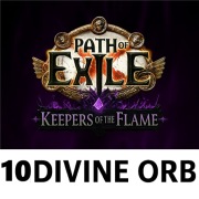 X10 DIVINE ORB Path Of Exile Keepers Of The Flame POE